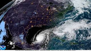 CONUS Oct 08 2024  24 Hour Timelapse [upl. by Ardiek]