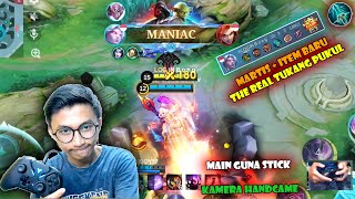 GILA COK  MARTIS JADI ENAK BANGET PAKAI ITEM BARU SKY PIERCER  Mobile Legends [upl. by Halilad978]