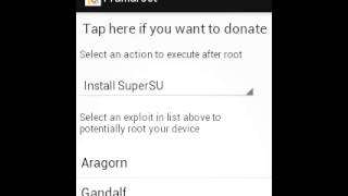 Framaroot 193  Rootea tu Android rapidamente [upl. by Anana]