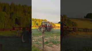 Zetor 7745 Skracanie rzepaku Biardzki 4K Engine Soundshorts [upl. by Selimah546]