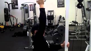 How to do Single Arm Lat Pulldowns [upl. by Gabrielle]