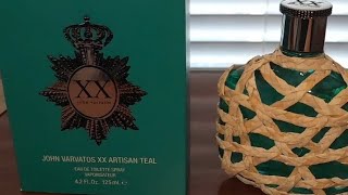 John Varvatos XX Artisan Teal Quick Review [upl. by Eenej237]