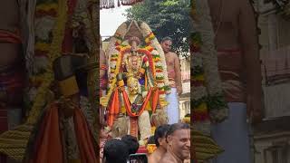 Garuda Sevai Sri Lakshmi Satyanarayana Perumal Temple Nanganallur [upl. by Nnasor]