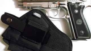 TAURUS PT92 quotINTIMIDATORquot HOLSTER REVIEW [upl. by Ettegroeg505]