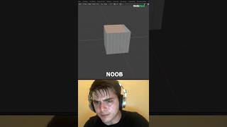 Noob vs Pro Artist  Stairs  Circle blender memes blendertutorial blendercommunityfunny b3d [upl. by Ecinue]