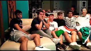 RIGORI ITALIA INGHILTERRA LIVE REACTION CAMPIONI D’EUROPA🇮🇹🇮🇹🇮🇹🇮🇹 [upl. by Alyk]