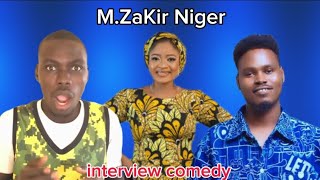 M zakir Niger Daram interview comedy by Yaron Oga [upl. by Yentrok]