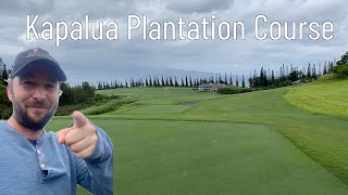 Kapalua Golf Plantation Course  Golf Course Review [upl. by Iramaj870]