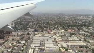 NZ2  Air NZ 777300ER  Auckland to Los Angeles with fantastic views of LA [upl. by Ikram]