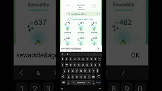 All about SEWADDLE Community Day  Pokémon Go  pokemon pokemongo [upl. by Zsolway]