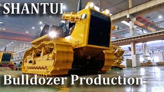 SHANTUI Dozer Production in CHINA [upl. by Lizzy342]