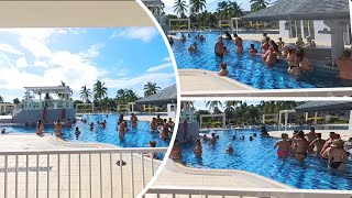 Sol Varadero Beach Meliá – Morning Activity at the Pool [upl. by Hales]