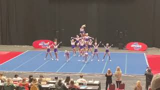 Cartersville Hurricanes Cheer State 2020 [upl. by Ermin]