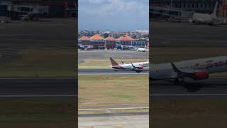 Batik Air B737 Takeoff smoothly aviation planespotting baliairport fyp boeing737 [upl. by Enirehtak]