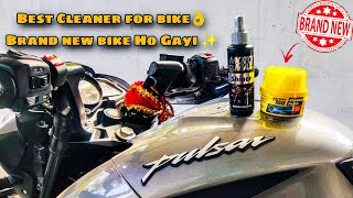 Best Cream Polish for Pulsar ns200  MotoMax Cream Polish  polish motomax [upl. by Aicileb307]