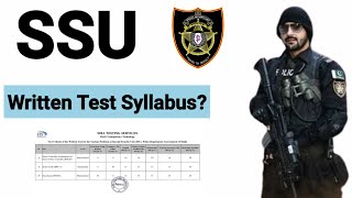 SSU Written Test Syllabus Of Police Constable Junior Clerk  SSU Past Papers [upl. by Corotto]