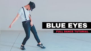 Blue Eyes Dance  Yo Yo Honey Singh  Full Dance Tutorial  Uttam Singh [upl. by Acceb]