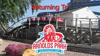 Coaster Vlog 44 Visiting Arnolds Park Amusement Park again [upl. by Airdnala]