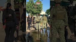 Militares detienen a presunto ladrón en el sector Barrancos de Culiacán [upl. by Htedirem254]