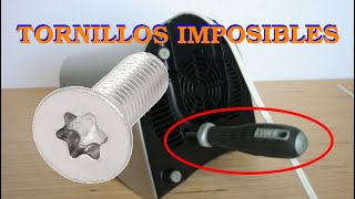 TORNILLOS IMPOSIBLES COMO RETIRARLOS MUY FACILMENTE [upl. by Naylor336]