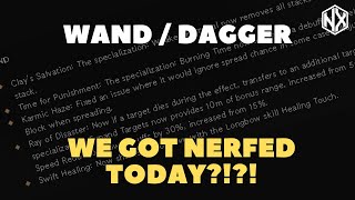 Wand Dagger Nerfed Today Explaining Throne and Liberty Patch 180 [upl. by Anelrad]