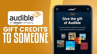 How To Gift Audible Credits To Someone  Give Audible Book As A Gift 2024 Easy Tutorial [upl. by Papke]