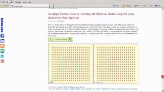 Anaglyph Stereoscopy in Excel [upl. by Eille]