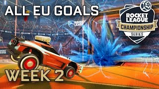 All EU Goals  Week 2 [upl. by Bunow]