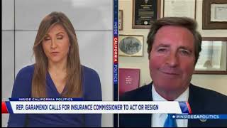 KGET NBC  Bakersfield CA Rep Garamendi Calls For Insurance Commissioner To Act Or Resign [upl. by Xonk782]