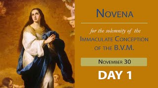 1 First Day  Novena of the Immaculate Conception [upl. by Tavia]