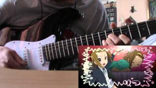 KON OP  Cagayake GIRLS Guitar Cover [upl. by Langille]