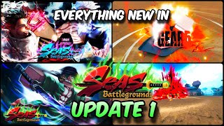 Everything New in Update 1 Of Seas Battlegrounds Showcase [upl. by Ocir116]