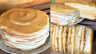 🍯🐝Classic MEDOVIK Cake with Rich Sour Cream FillingКлассический торт МЕДОВИК со сметанным кремом [upl. by Minnaminnie]