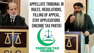 APPELLATE TRIBUNAL IR RULES REGULATIONS FILLING OF APPEAL STAY APPLICATIONS INCOME TAX PART8 [upl. by Barnaby]