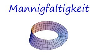 Mannigfaltigkeit bildlich erklärt inkl Karte Atlas Orientierung [upl. by Eustis]