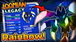 Consigue TERIDESCENT RAINBOW No Boost GRATIS Loomian Legacy Español  Roblox [upl. by Bj497]