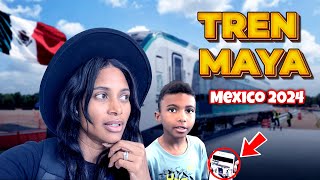 Vlog 1 Exploring Tren Maya  Cancun to Merida Mexico 2024 [upl. by Higginbotham]