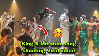 mc stan song Shooting Orignal viral video 😍 Mc stan new song  king X mc stan Song  Basti ka Hasti [upl. by Angie]