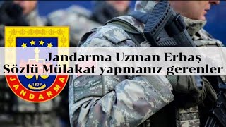 2024 jandarma uzman erbaş sözlü mülakat sözlü mülakatında yapılması gerekenler Uzman Çavuş [upl. by Anifesoj]