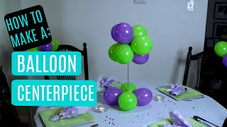 Black White and Gold balloon garland  With Circular backdrop Tutorial [upl. by Buchalter971]