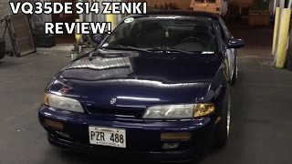 VQ35 SWAP S14 240SX  VLOG 46 [upl. by Ymeraj925]