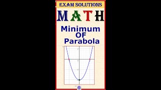 Minimum Of Parabola [upl. by Ailyt]