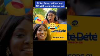 Ticket Laobé khasse na Ndeye Ndiaye betebete evenprodsenegal shortsviral [upl. by Morry]