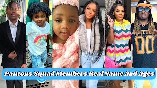 Pantons Squad Family Members Real Name And Ages 2024 [upl. by Tade]