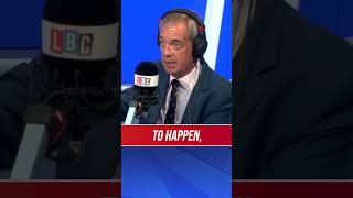 Nigel Farage responds to James O’Briens use of the phrase the Farage riots  LBC [upl. by Ackerley942]