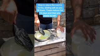 Making Traditional Cretan Goat Cheese [upl. by Aneloj]