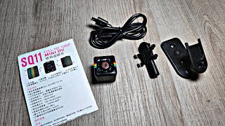 SQ11 Mini HD DV Camera Review [upl. by Maure627]