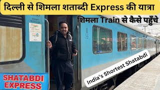 New DelhiKalka Shatabdi Express  12011  IRCTC Food Review   Full information  Train Journeys [upl. by Fagen]