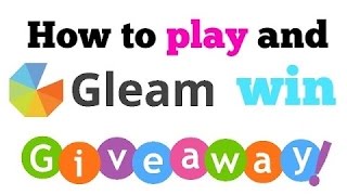 How to win any Gleam Giveaway [upl. by Condon]