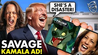 Trump BREAKS Internet With Hysterical New Ad TORCHING Kamala After Biden QUITS in Disgrace Genius🤣 [upl. by Wyatt]